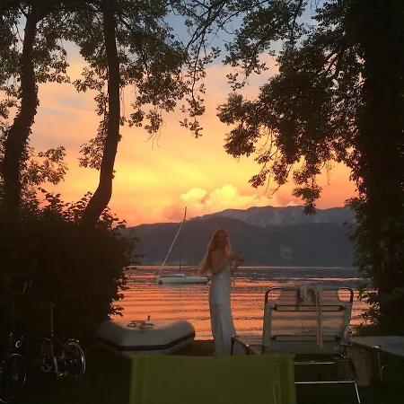 公寓 Atemberaubende Aussicht Vom Stilvollen Loft - Attersee *